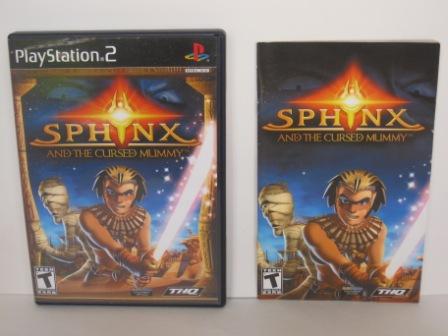Sphinx and the Cursed Mummy (CASE & MANUAL ONLY) - PS2